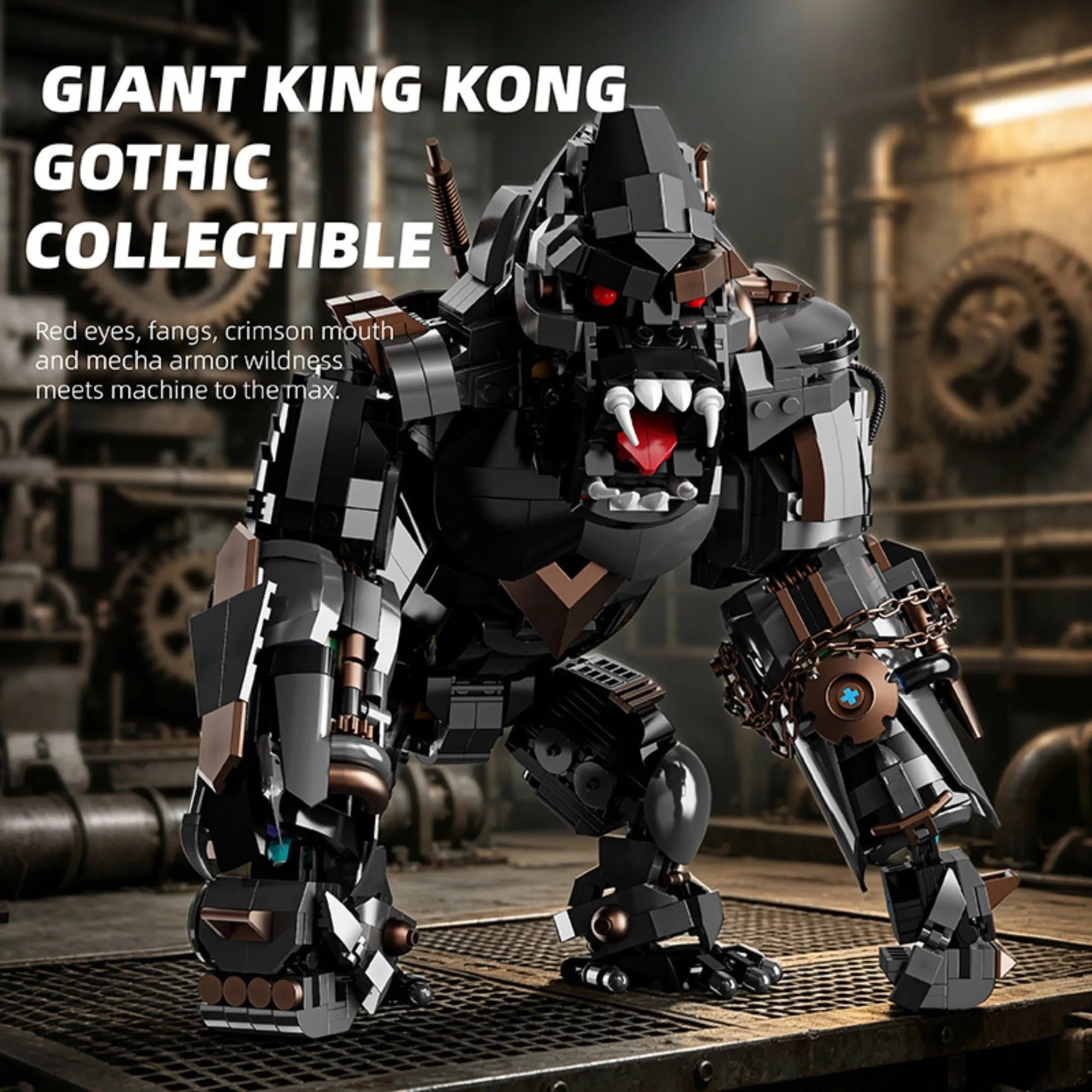Mechanical King Kong Building Blocks Set | YoLeXi 33135