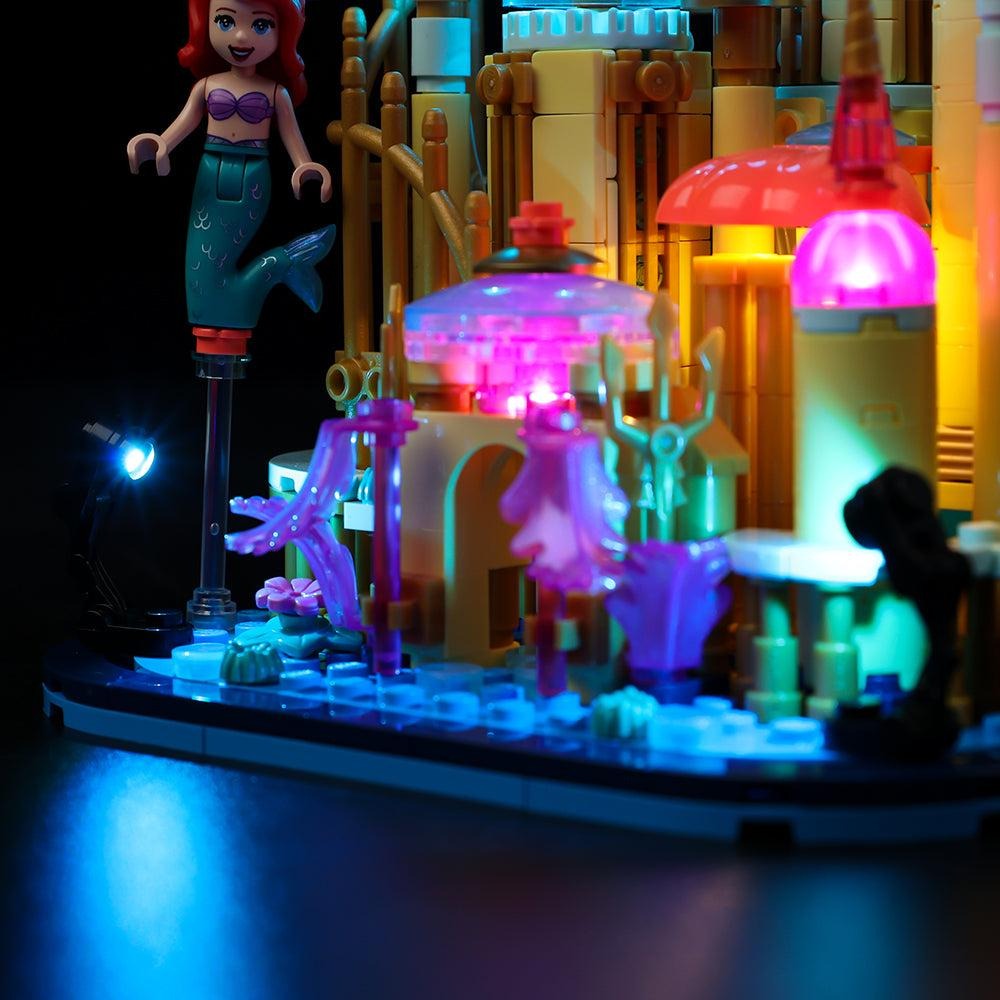 Mini Disney Ariel's Castle 40708 LED Light Kit – Building Block Lighting | Power Brickz™