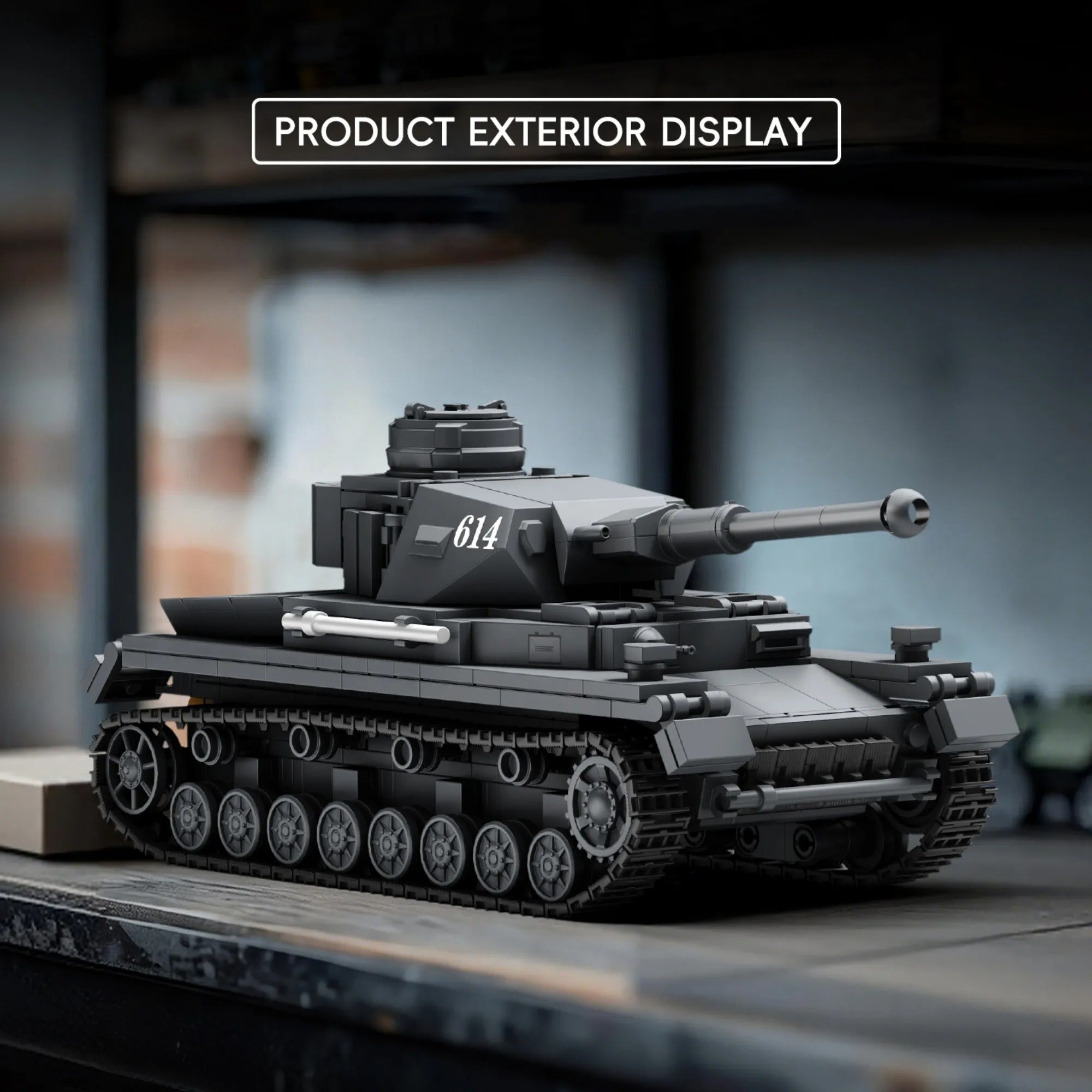 German Panzer IV Battle Tank | 653 Pcs