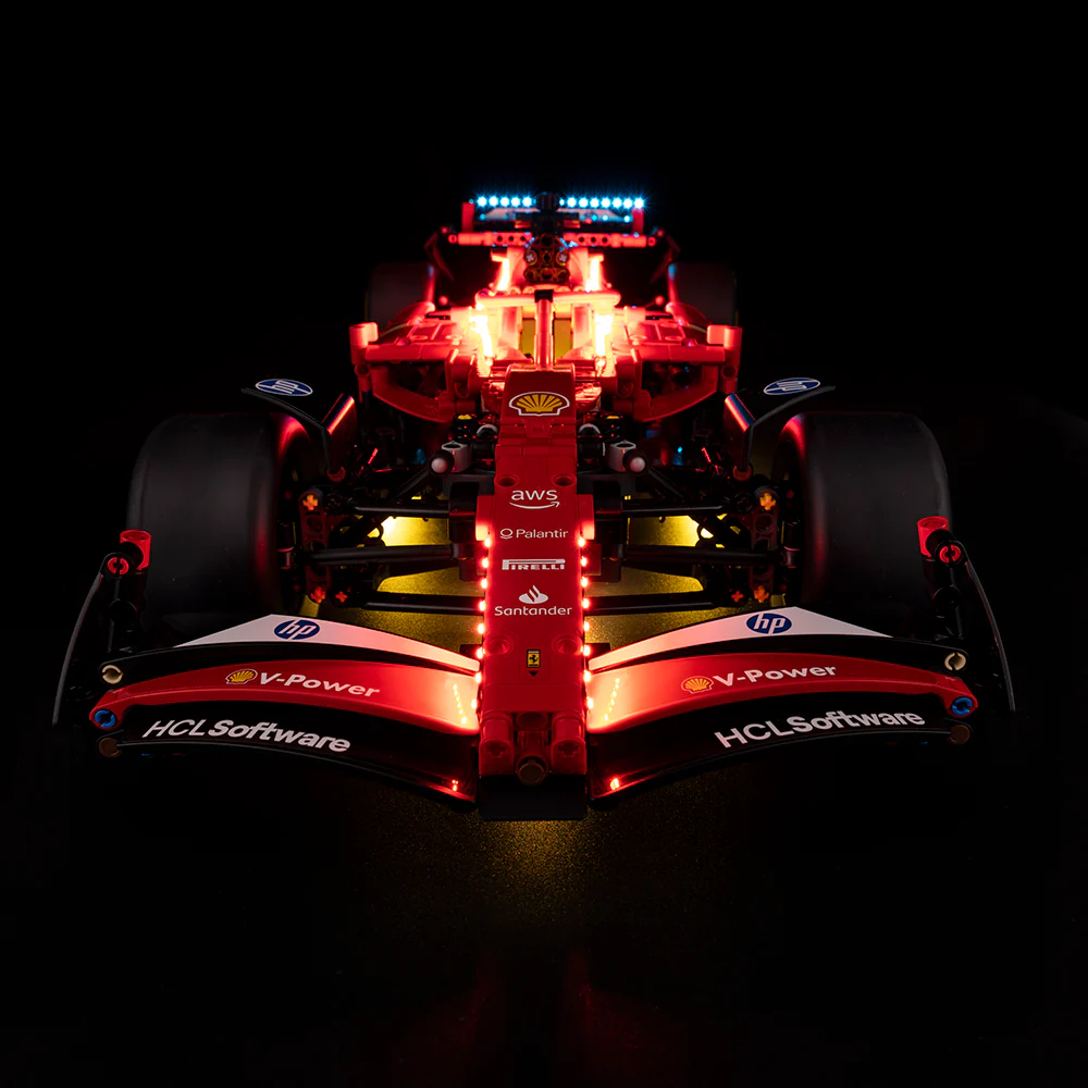Ferrari SF-24 F1 Car 42207 LED Light Kit – Building Block Lighting | Power Brickz™
