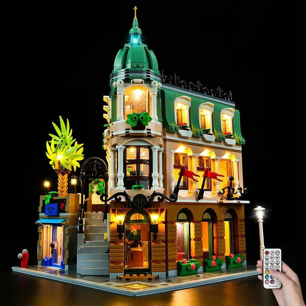 Boutique Hotel 10297 LED Light Kit – Building Block Lighting | Power Brickz™