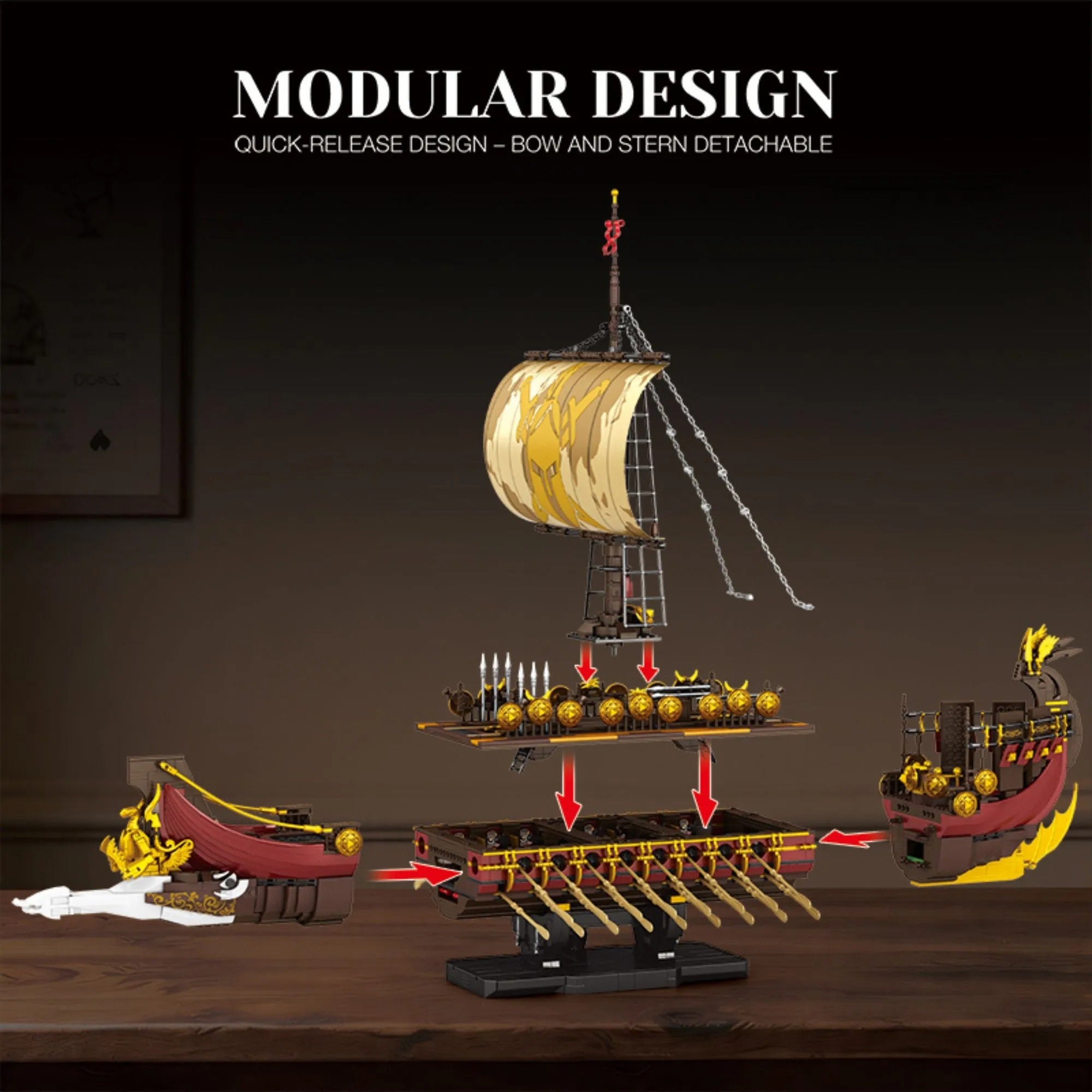 Spartan Warship | 3043 Pcs