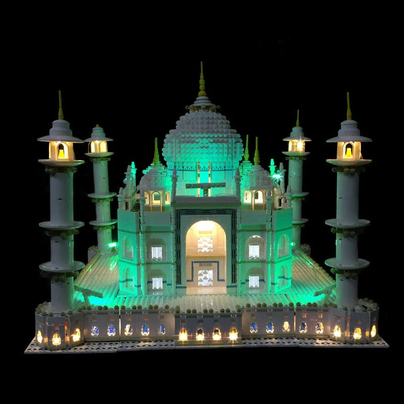 Taj Mahal 10189 LED Light Kit – Building Block Lighting | Power Brickz™
