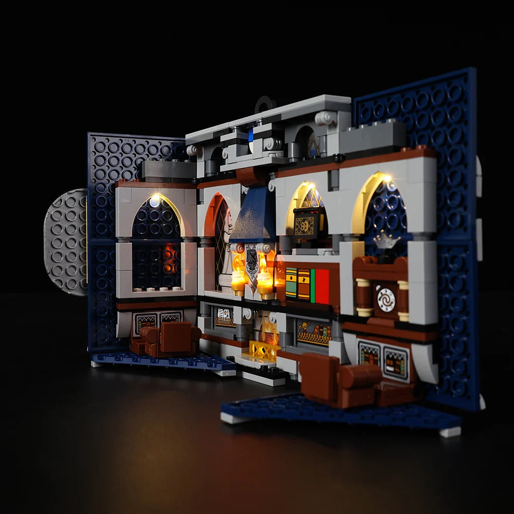 Ravenclaw House Banner 76411 LED Light Kit – Building Block Lighting | Power Brickz™