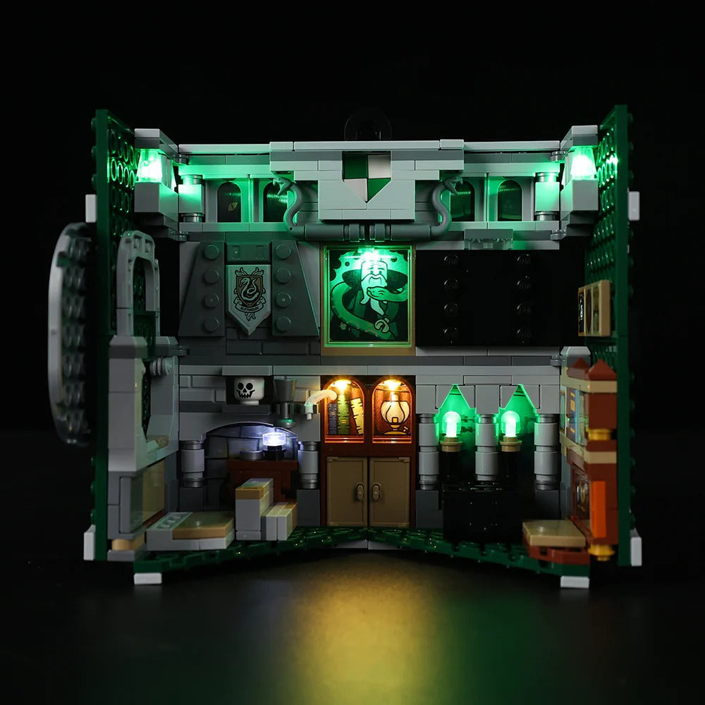 Slytherin House Banner 76410 LED Light Kit – Building Block Lighting | Power Brickz™