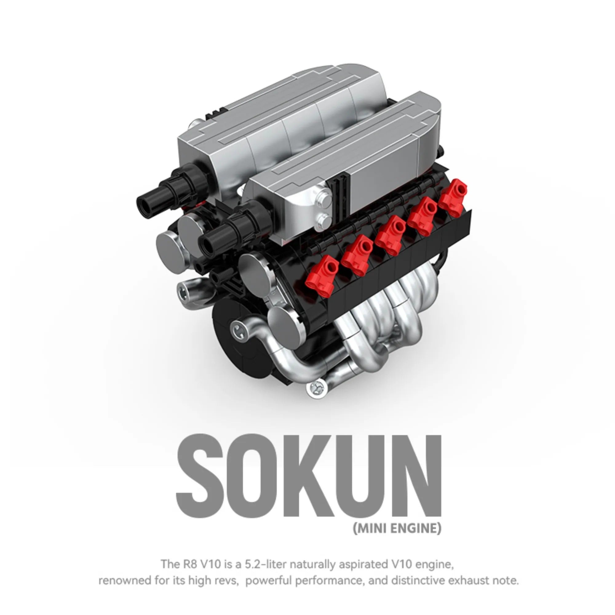 R8 V10 Engine | 392 Pcs