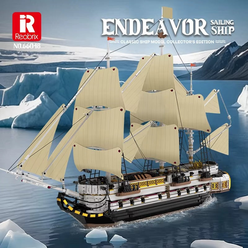 Endeavor Sailing Ship | 3555 Pcs