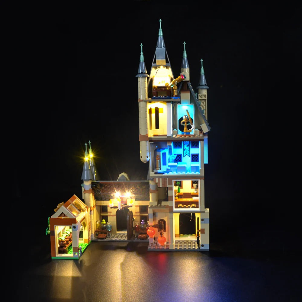Hogwarts Astronomy Tower 75969 LED Light Kit – Building Block Lighting | Power Brickz™
