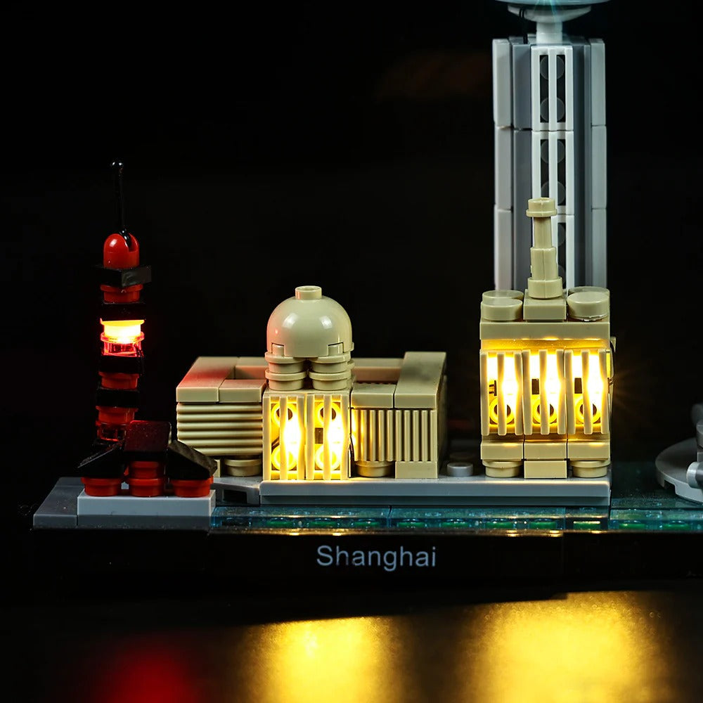 Shanghai 21039 LED Light Kit – Building Block Lighting | Power Brickz™