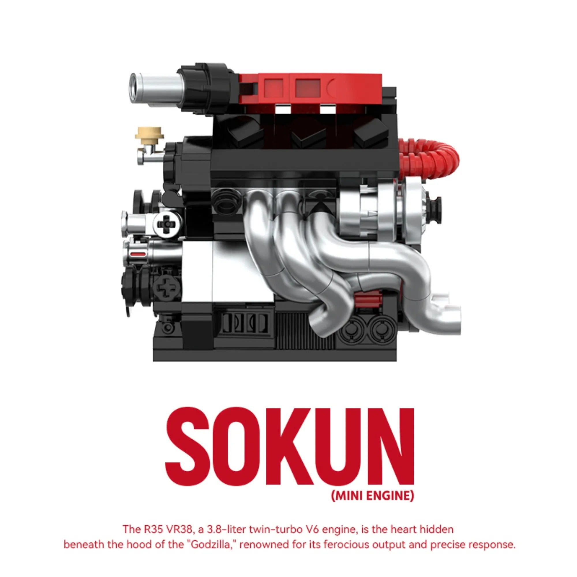 Nissan R35 VR38DETT Engine | 392 Pcs