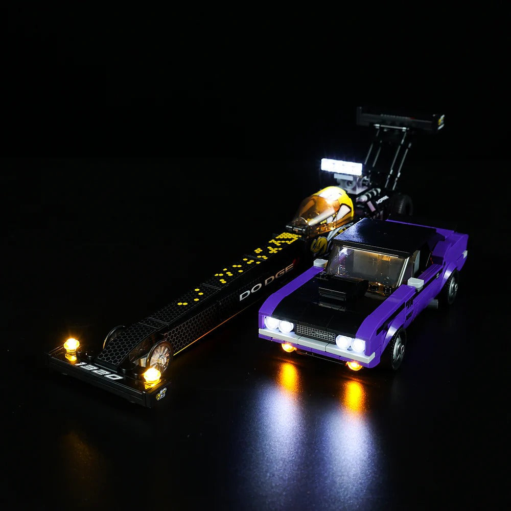 Mopar Dodge And 1970 Dodge Challenger 76904 LED Light Kit – Building Block Lighting | Power Brickz™