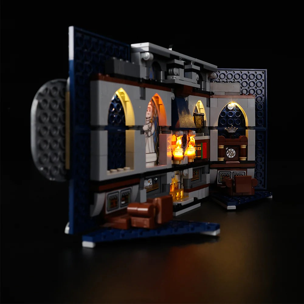Ravenclaw House Banner 76411 LED Light Kit – Building Block Lighting | Power Brickz™