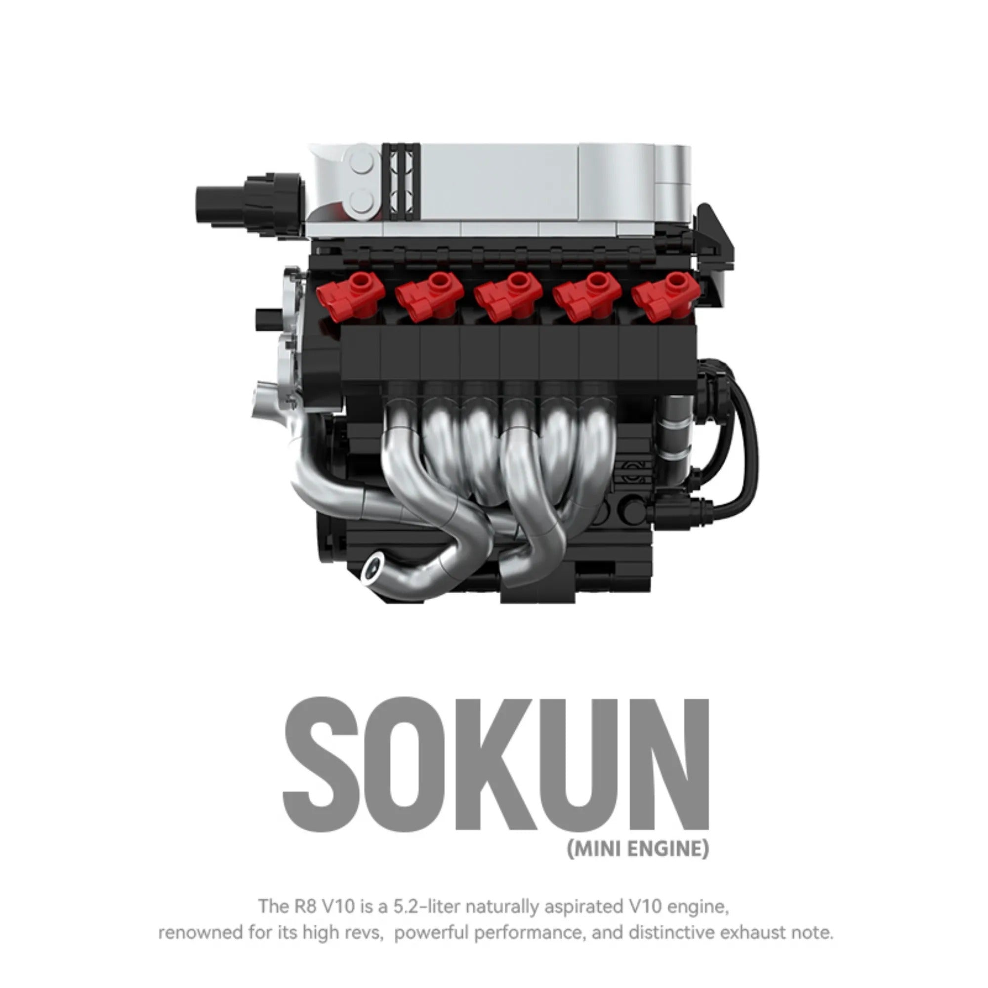 R8 V10 Engine | 392 Pcs