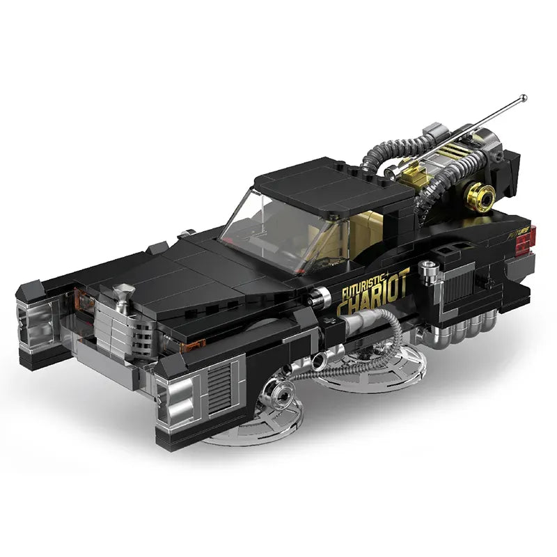 Futuristic Chariot – brick-built display model made from building blocks