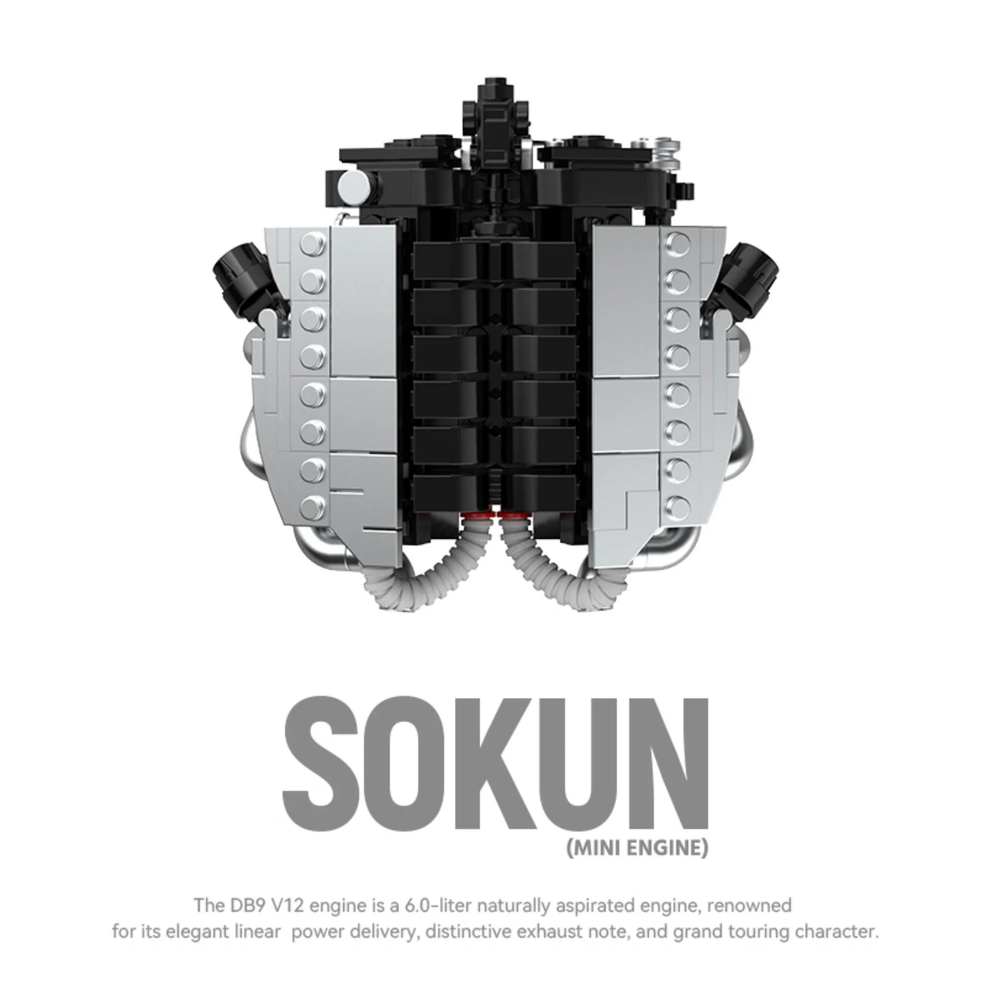 Aston Martin DB9V12 Engine | 375 Pcs