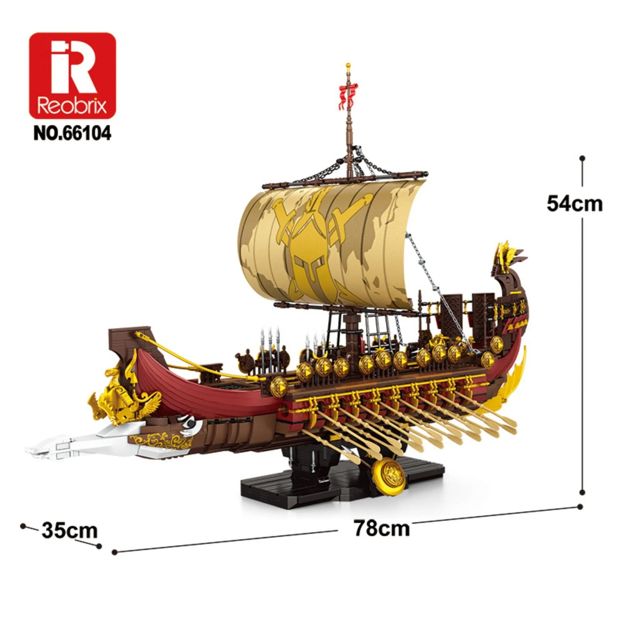 Spartan Warship | 3043 Pcs