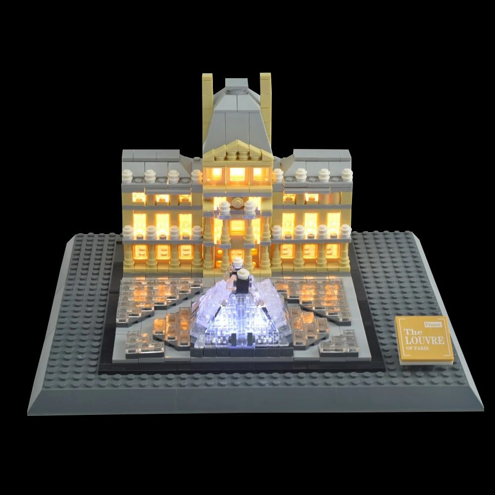 Louvre 21024 LED Light Kit – Building Block Lighting | Power Brickz™