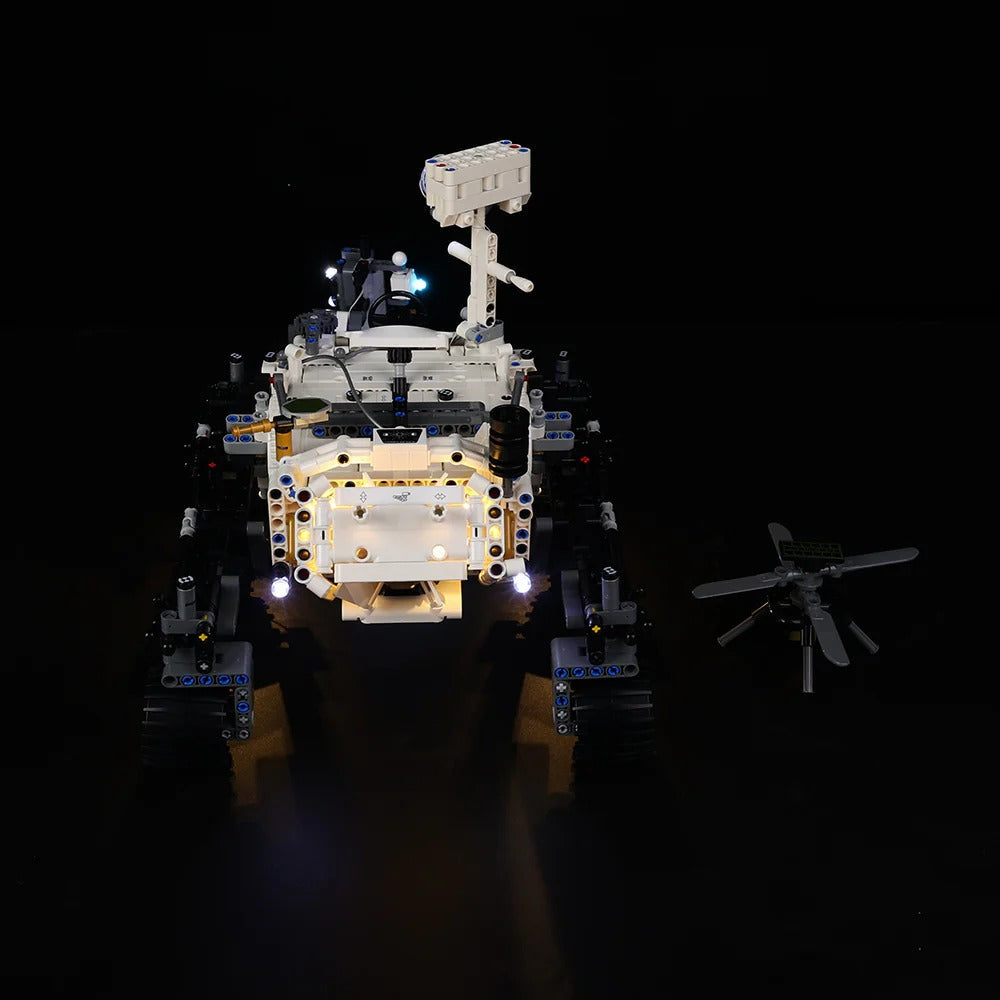 NASA Mars Rover Perseverance 42158 LED Light Kit – Building Block Lighting | Power Brickz™