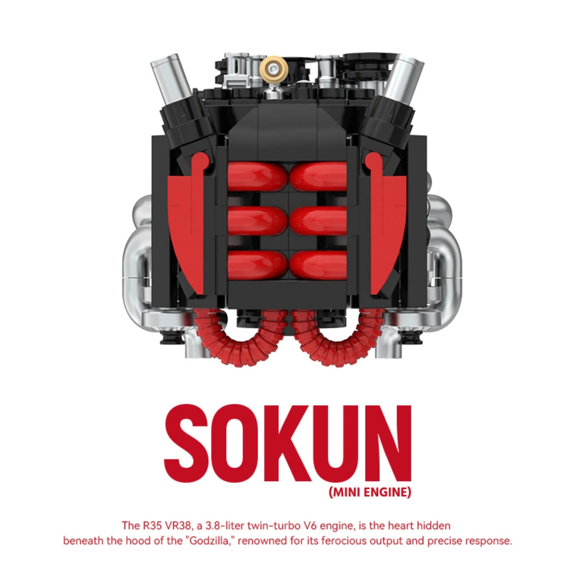 Nissan R35 VR38DETT Engine | 392 Pcs