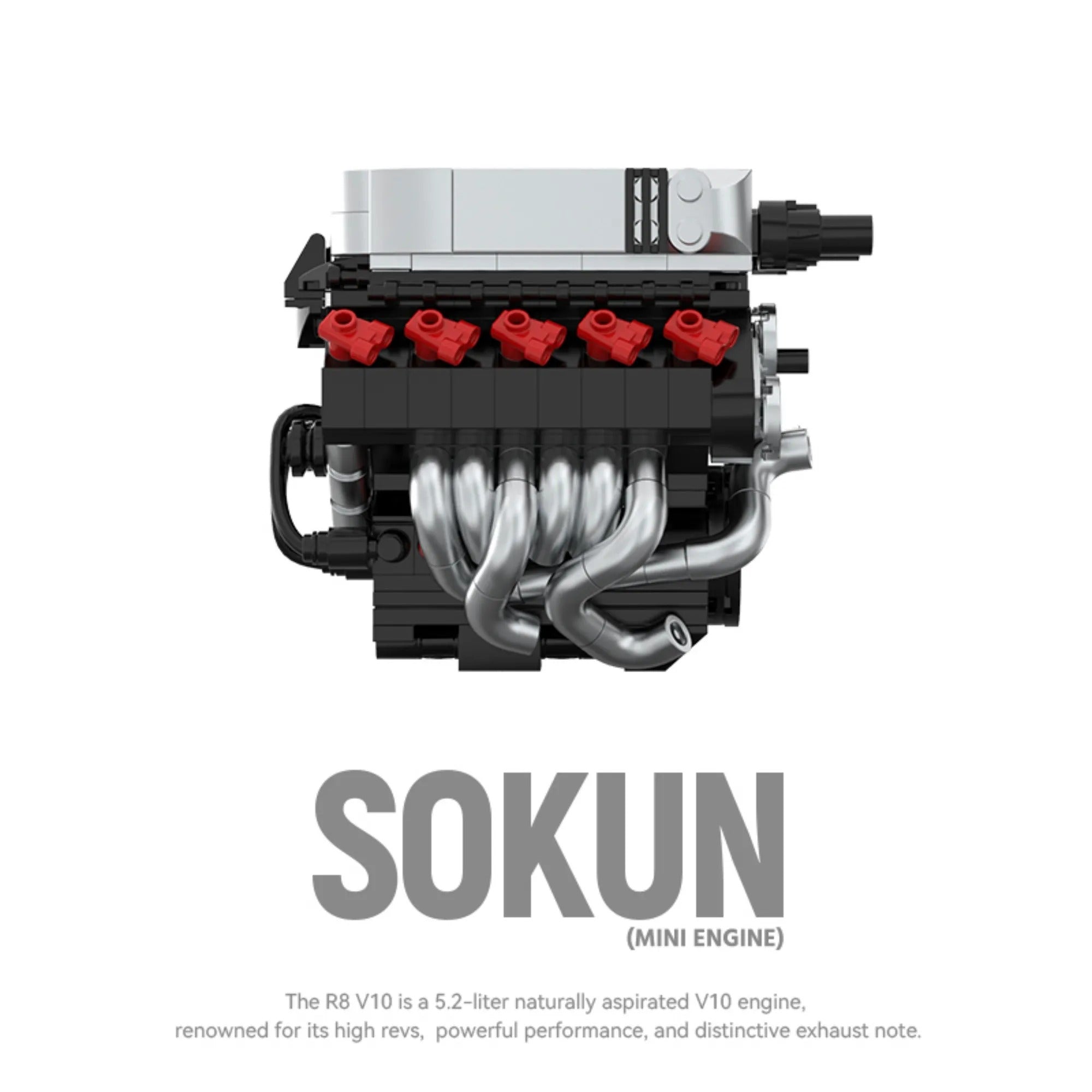 R8 V10 Engine | 392 Pcs