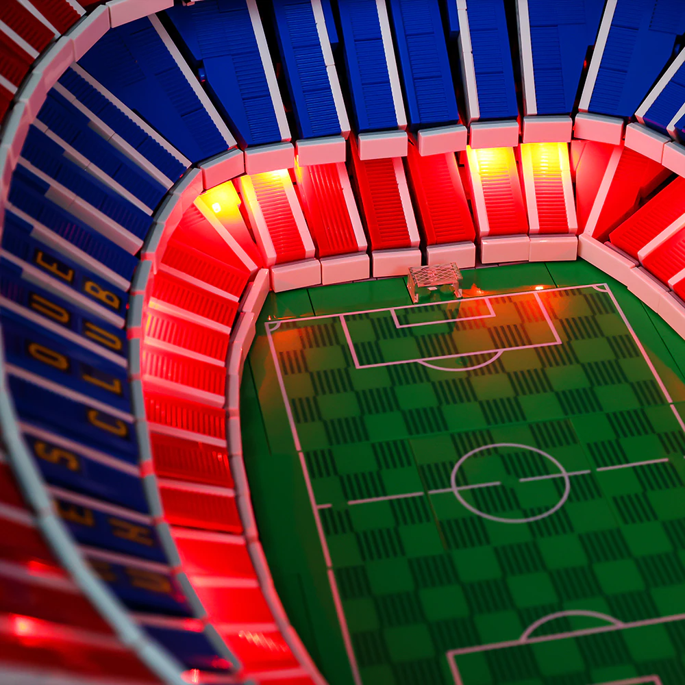 Camp Nou FC Barcelona 10284 LED Light Kit – Building Block Lighting | Power Brickz™