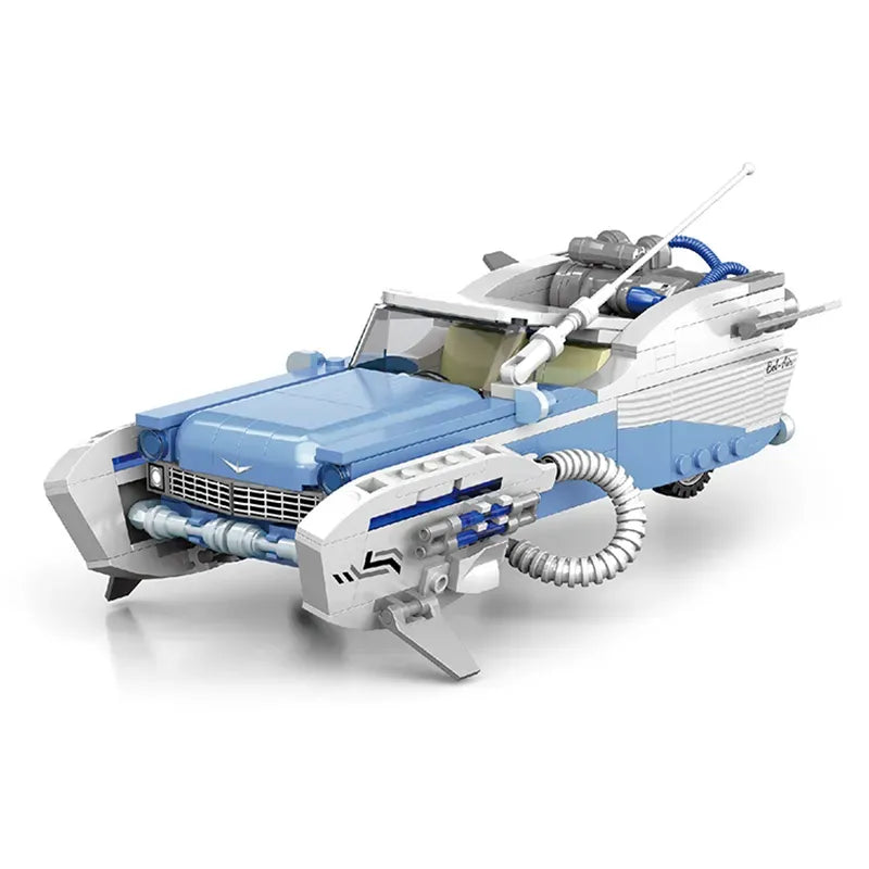 Silver Wing Cyclone – brick-built display model made from building blocks