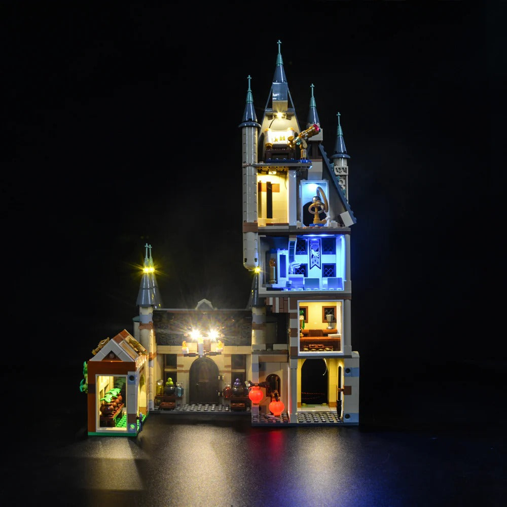 Hogwarts Astronomy Tower 75969 LED Light Kit – Building Block Lighting | Power Brickz™