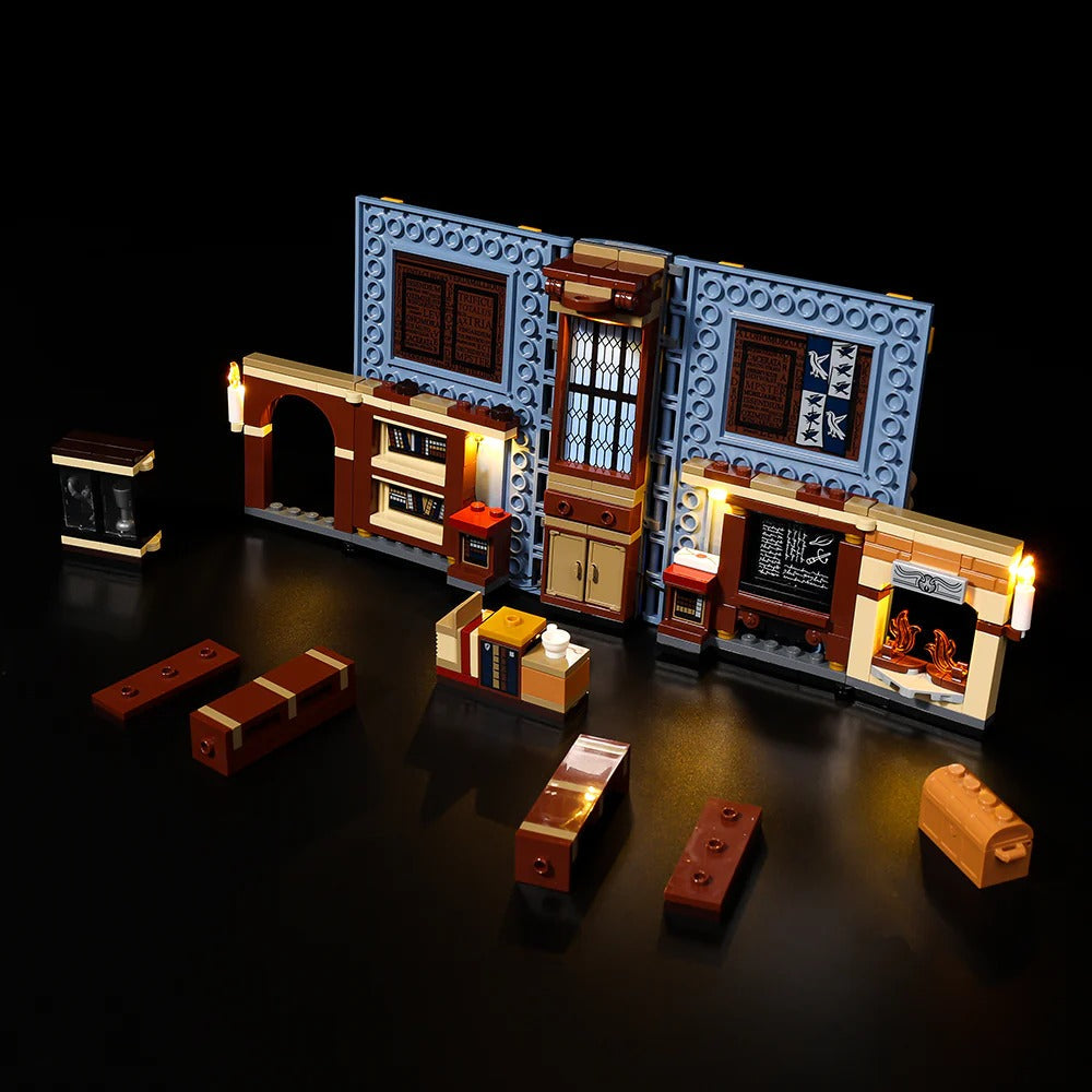 Hogwarts Moment: Charms Class 76385 LED Light Kit – Building Block Lighting | Power Brickz™