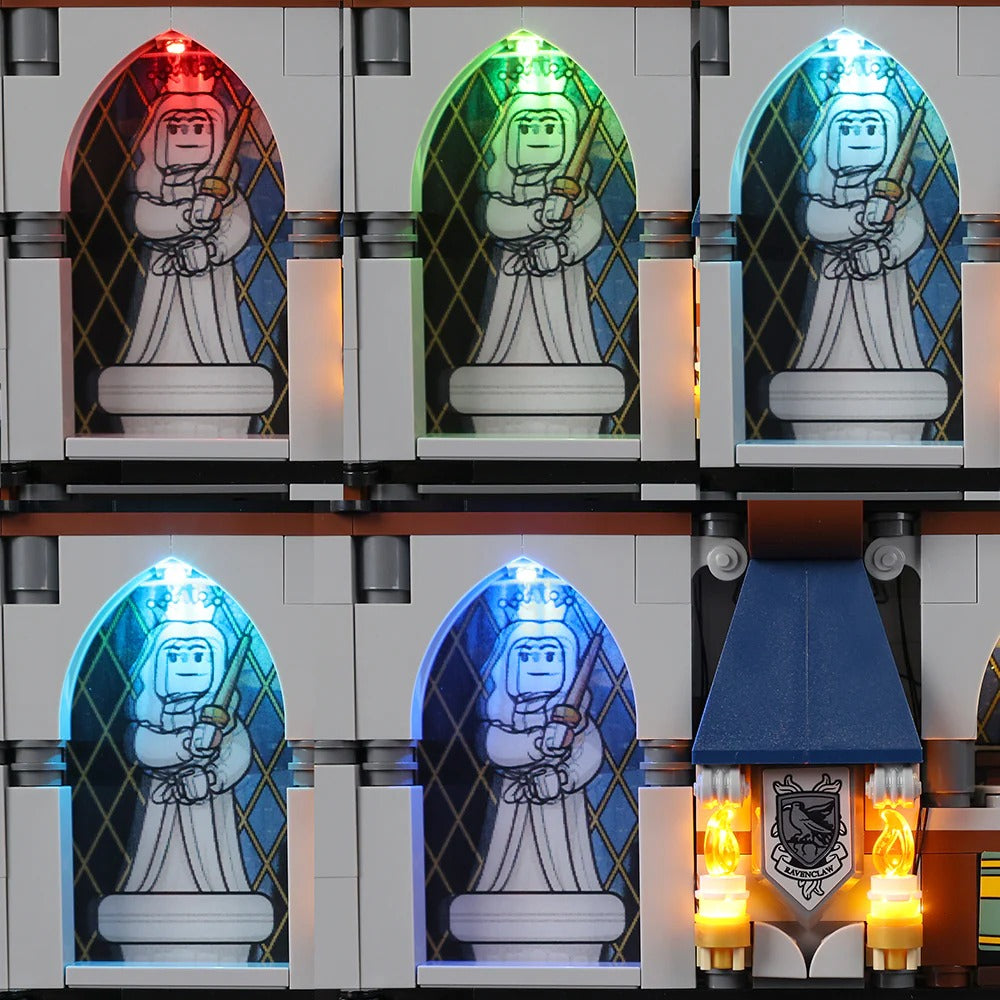 Ravenclaw House Banner 76411 LED Light Kit – Building Block Lighting | Power Brickz™