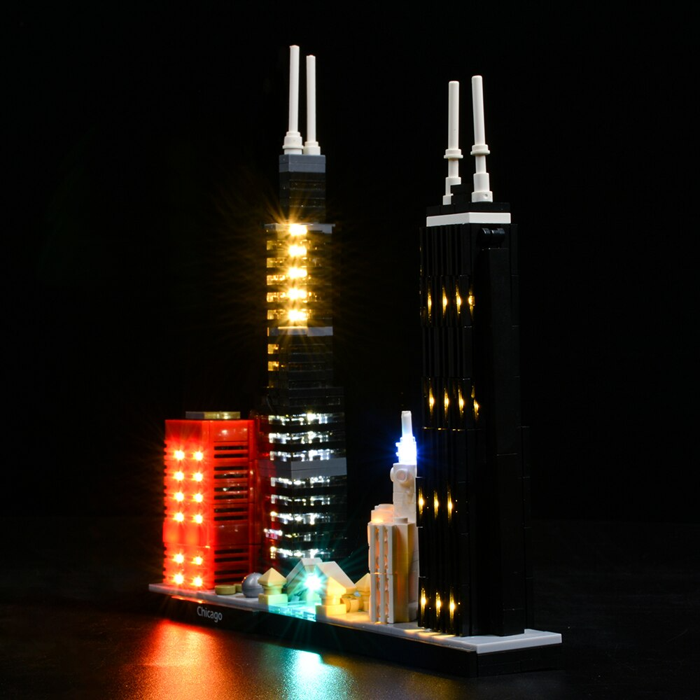 Chicago 21033 LED Light Kit – Building Block Lighting | Power Brickz™