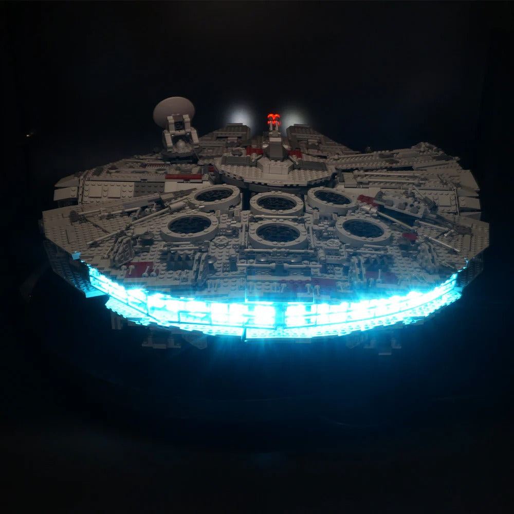 Star Wars Millennium Falcon - UCS 10179 LED Light Kit – Building Block Lighting | Power Brickz™