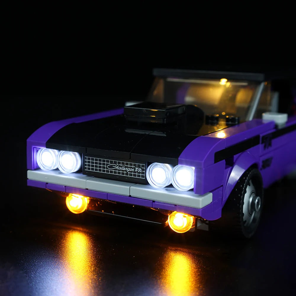 Mopar Dodge And 1970 Dodge Challenger 76904 LED Light Kit – Building Block Lighting | Power Brickz™