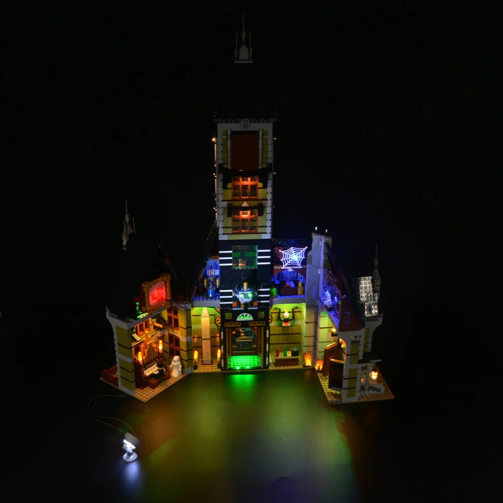 Haunted House 10273 LED Light Kit – Building Block Lighting | Power Brickz™