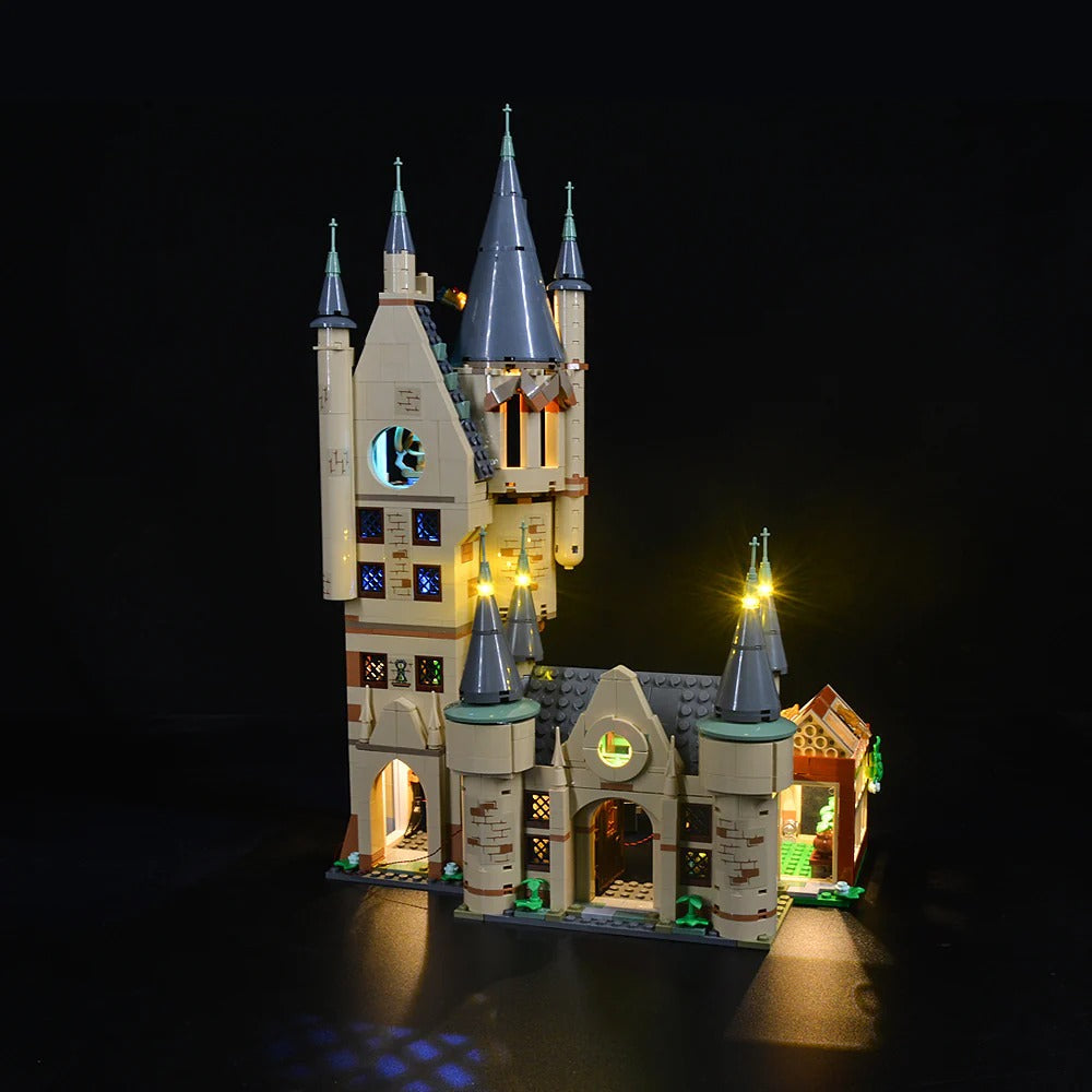 Hogwarts Astronomy Tower 75969 LED Light Kit – Building Block Lighting | Power Brickz™