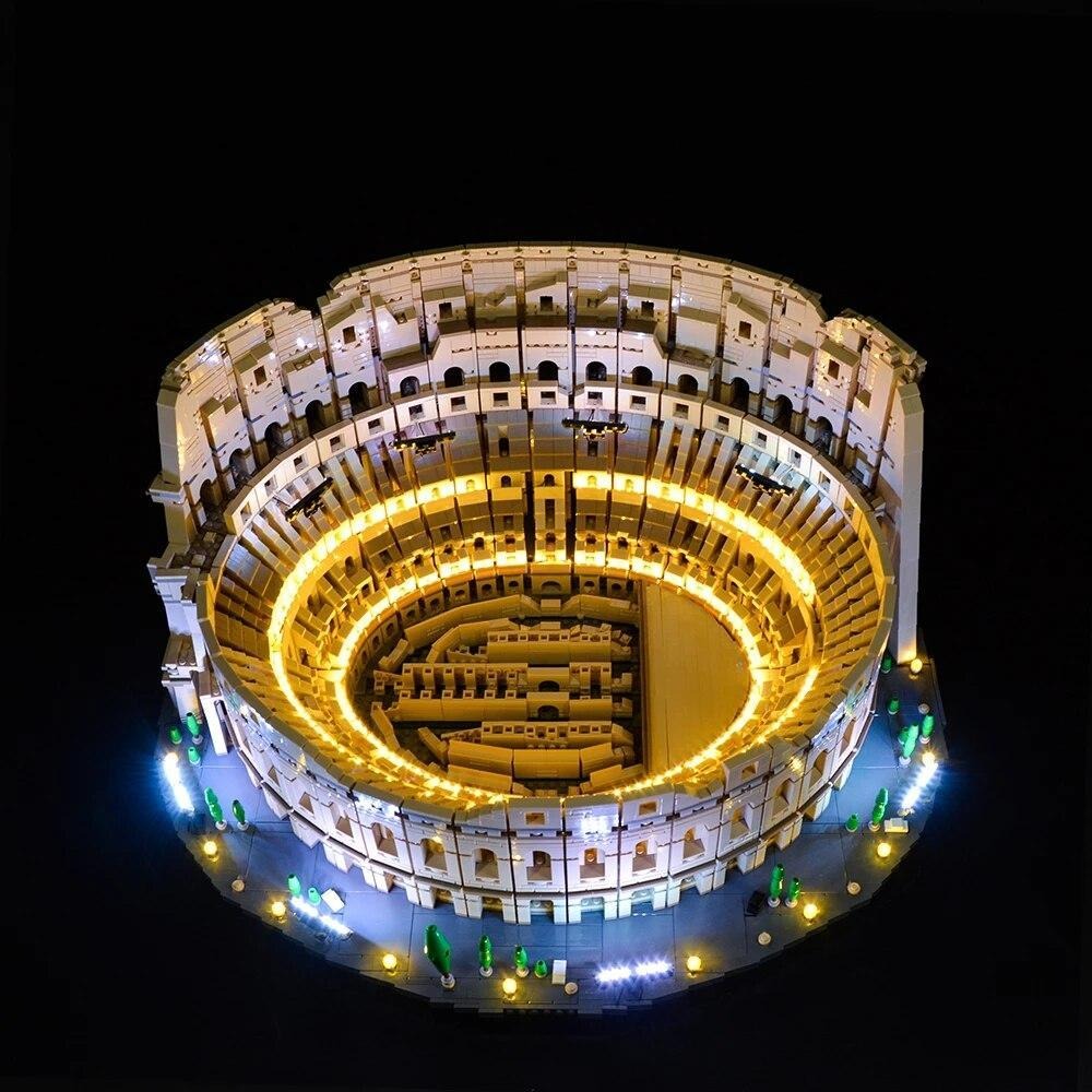 Colosseum 10276 LED Light Kit – Building Block Lighting | Power Brickz™