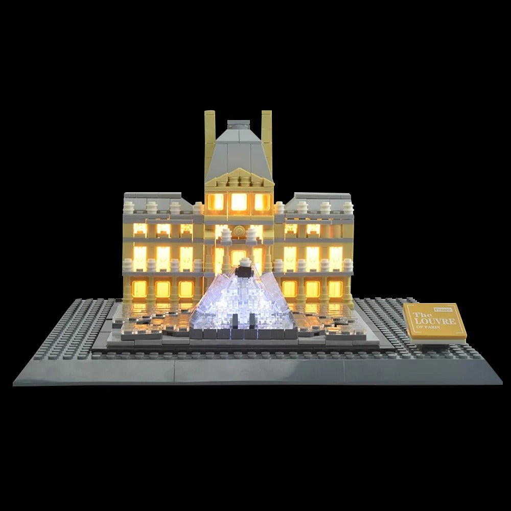 Louvre 21024 LED Light Kit – Building Block Lighting | Power Brickz™