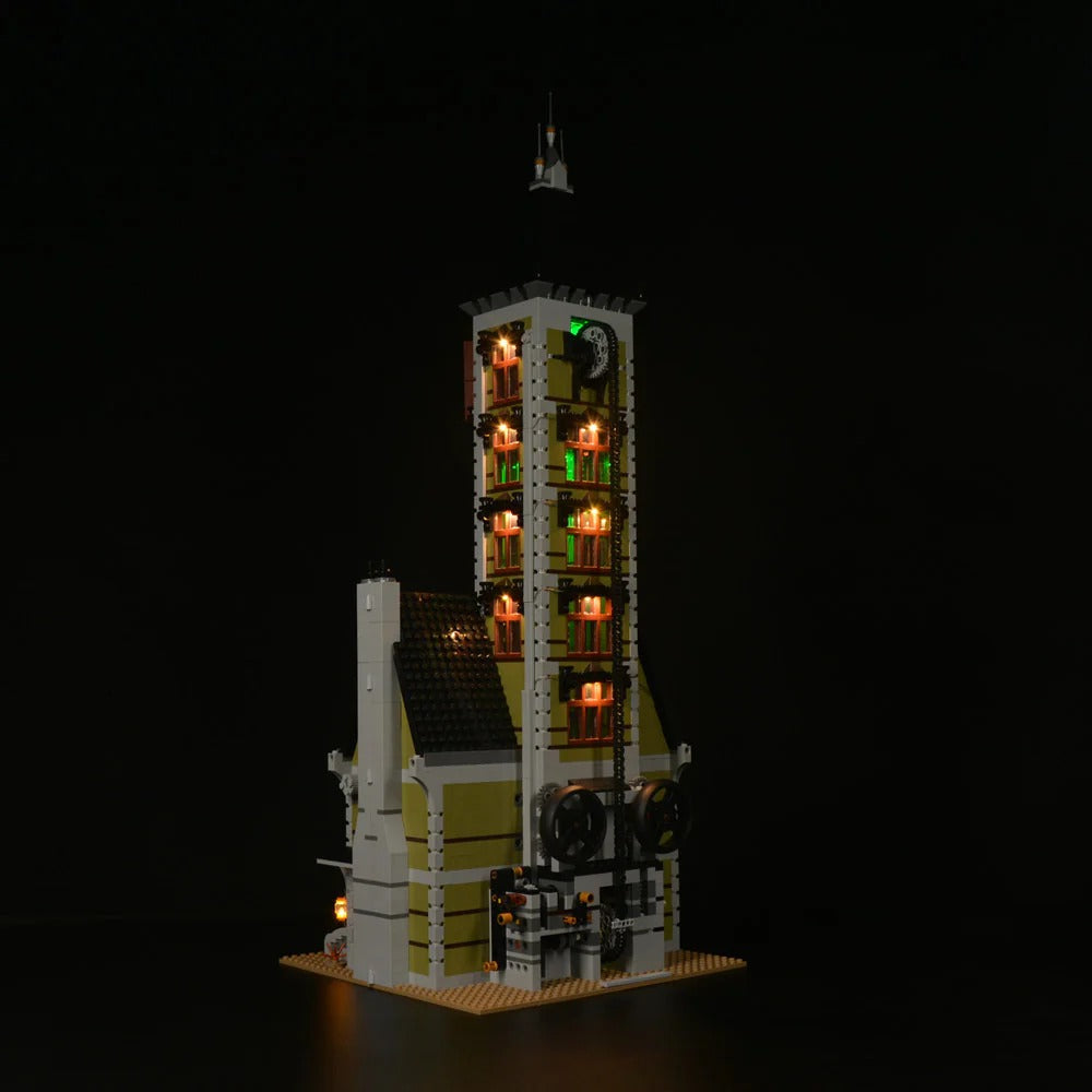 Haunted House 10273 LED Light Kit – Building Block Lighting | Power Brickz™