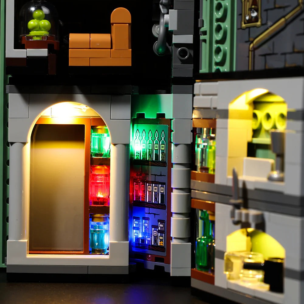 Hogwarts Moment: Potions Class 76383 LED Light Kit – Building Block Lighting | Power Brickz™