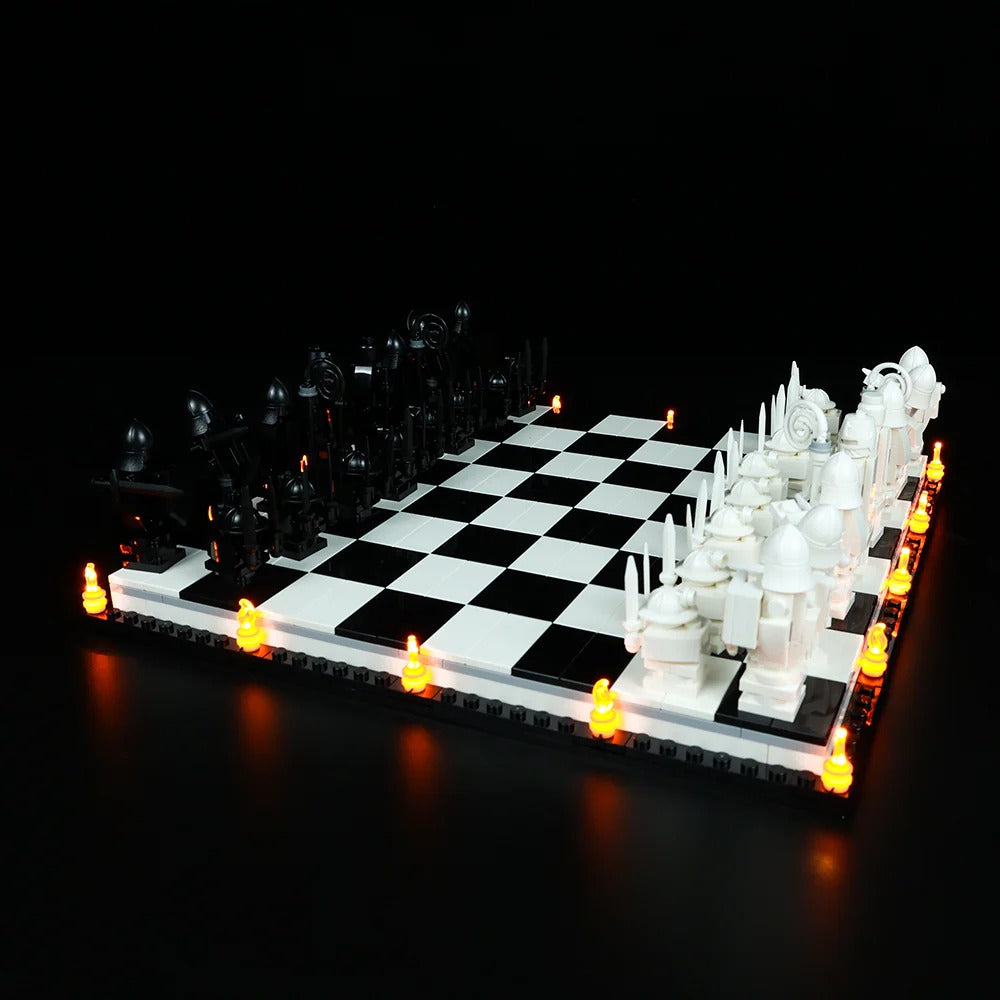Hogwarts Wizard's Chess 76392 LED Light Kit – Building Block Lighting | Power Brickz™