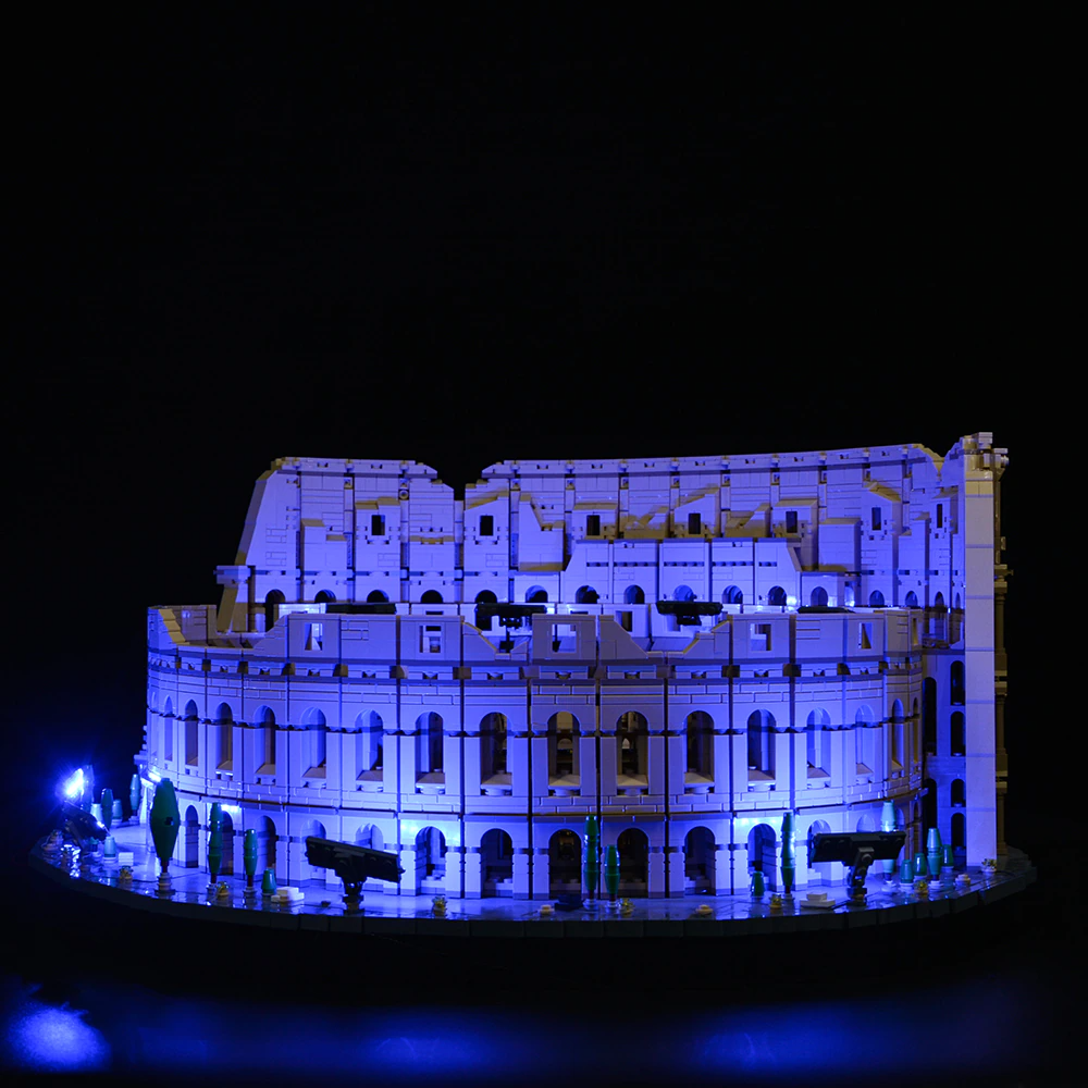 Colosseum 10276 LED Light Kit – Building Block Lighting | Power Brickz™