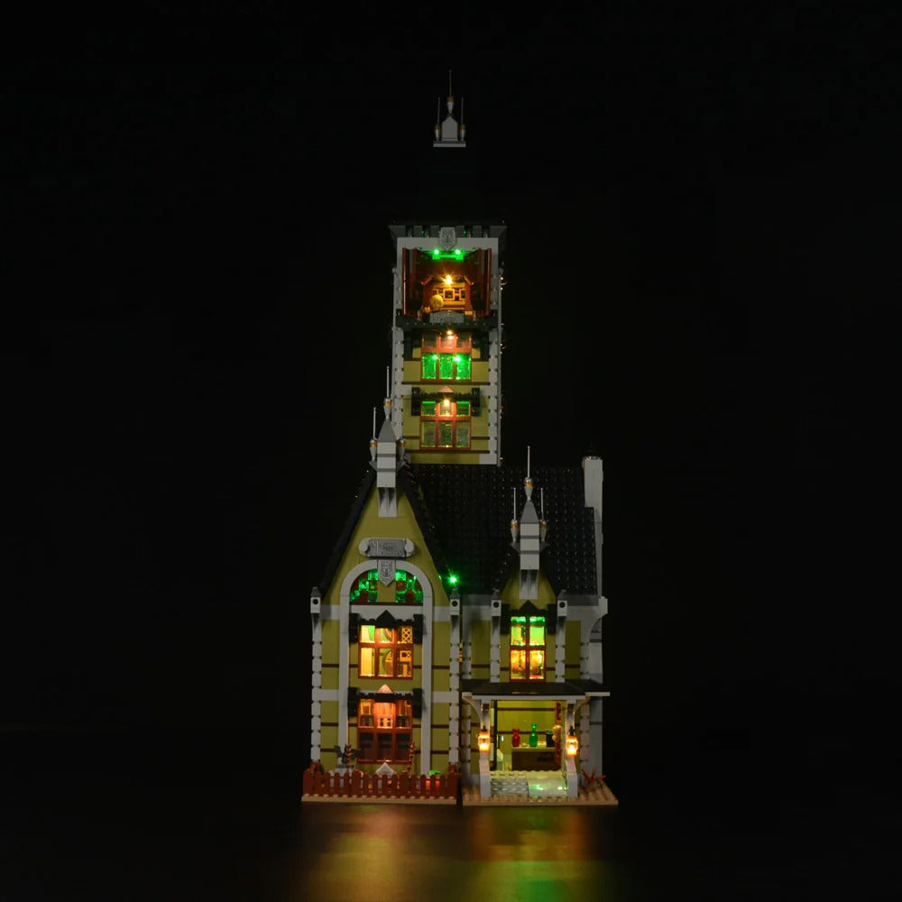Haunted House 10273 LED Light Kit – Building Block Lighting | Power Brickz™