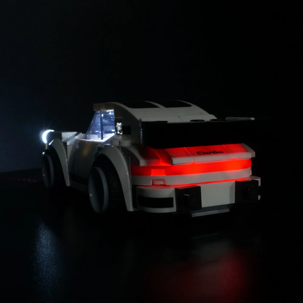 Speed Champions Porsche 75895 LED Light Kit – Building Block Lighting | Power Brickz™