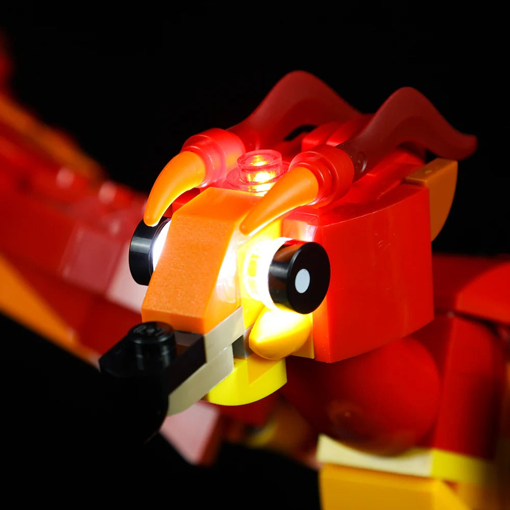 Fawkes, Dumbledore's Phoenix 76394 LED Light Kit – Building Block Lighting | Power Brickz™