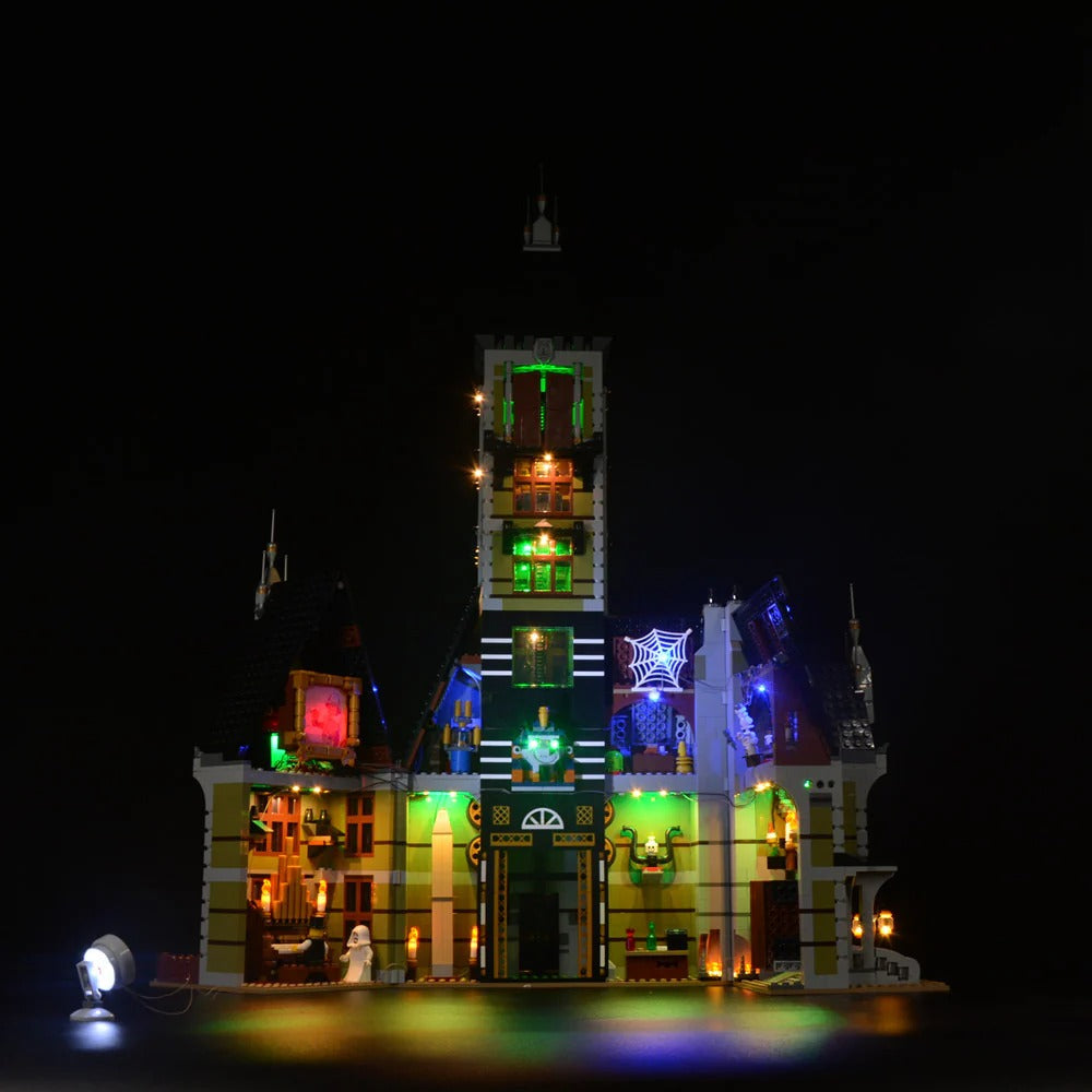 Haunted House 10273 LED Light Kit – Building Block Lighting | Power Brickz™