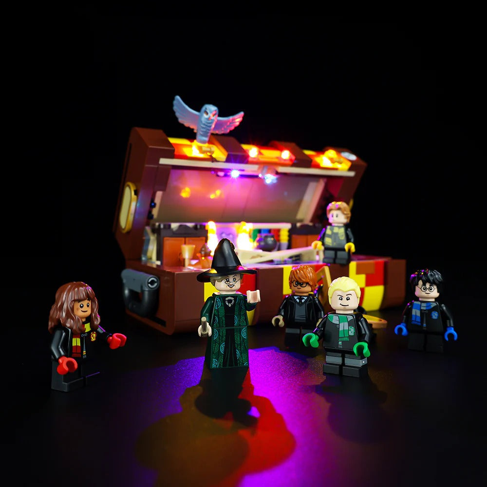 Hogwarts Magical Trunk 76399 LED Light Kit – Building Block Lighting | Power Brickz™