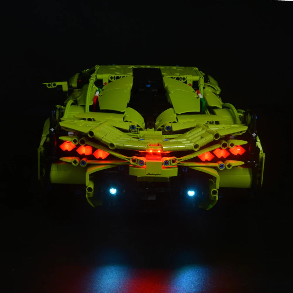 Lamborghini Sián FKP 37 42115 LED Light Kit – Building Block Lighting | Power Brickz™
