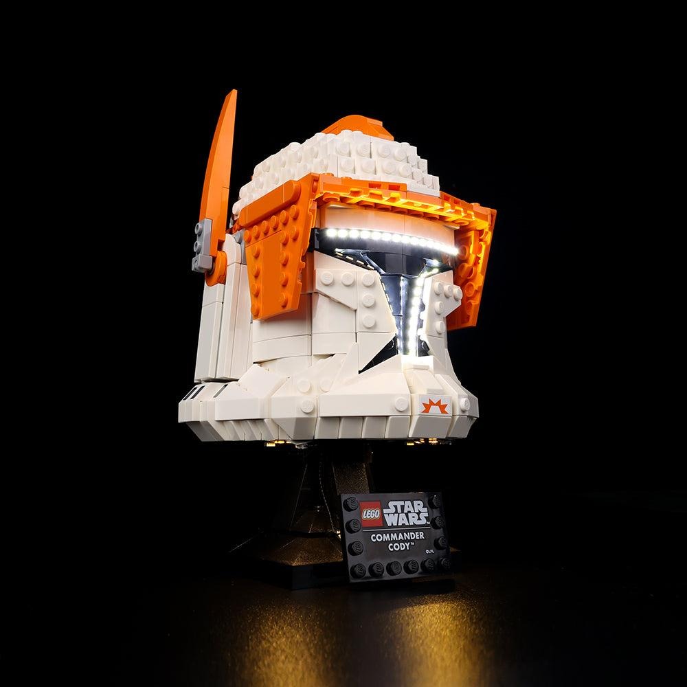 Clone Commander Cody Helmet 75350 LED Light Kit – Building Block Lighting | Power Brickz™