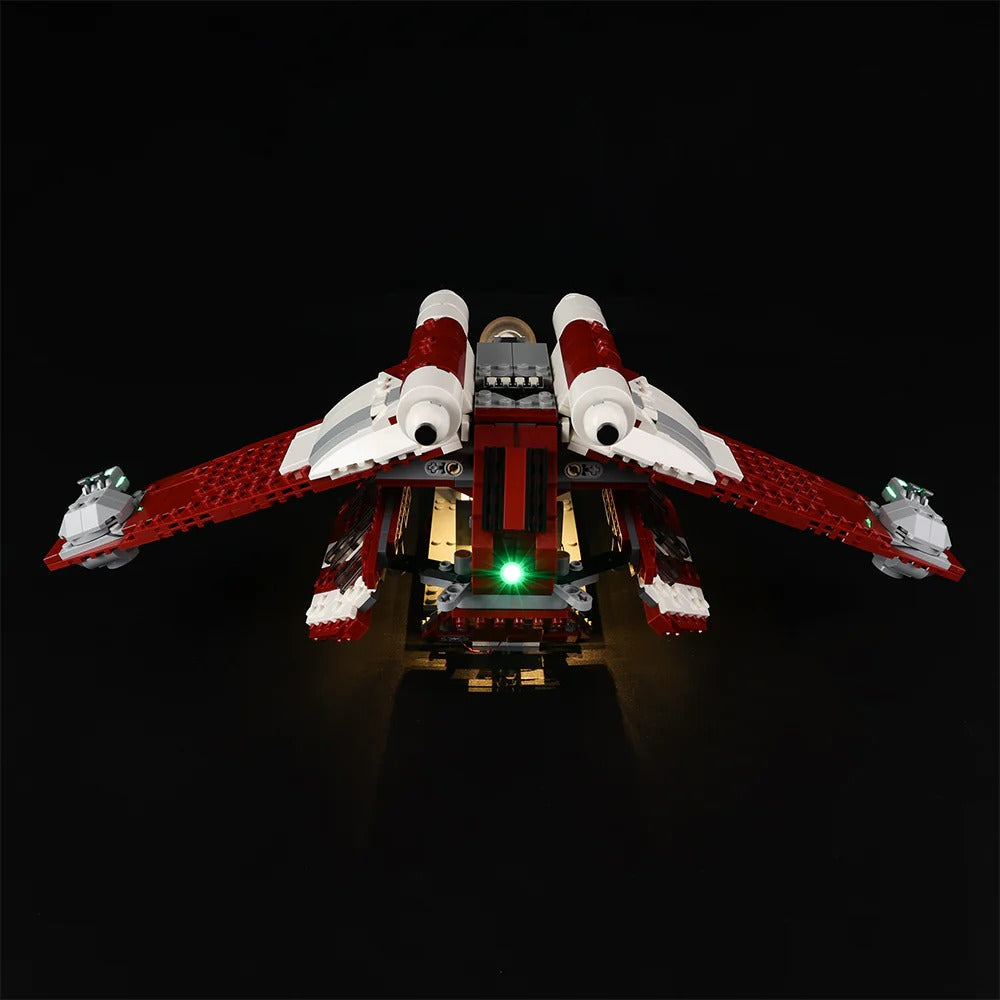 Coruscant Guard Gunship 75354 LED Light Kit – Building Block Lighting | Power Brickz™