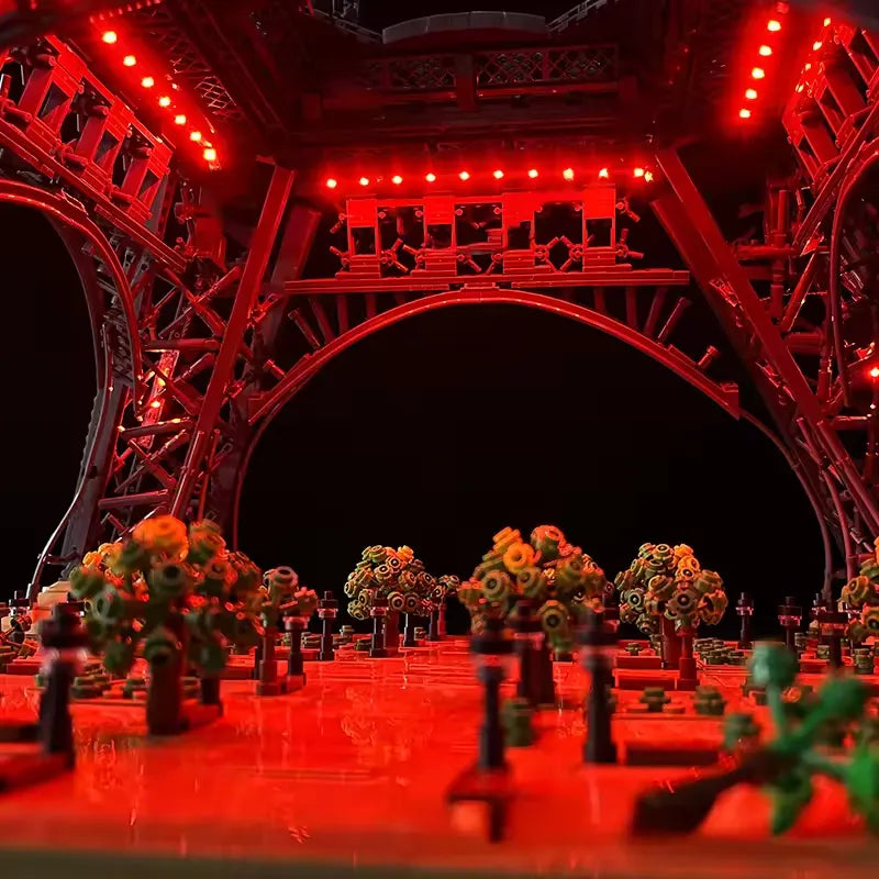 The Eiffel Tower 10181 LED Light Kit – Building Block Lighting | Power Brickz™