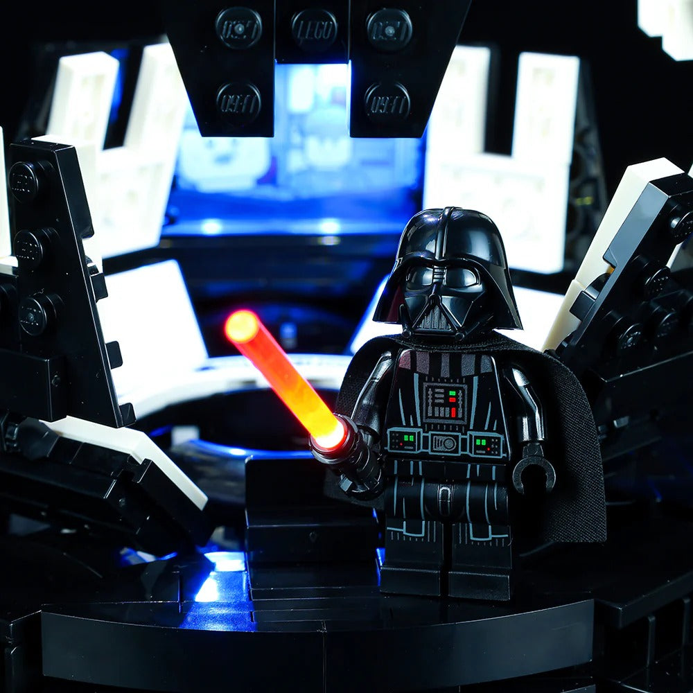 Darth Vader Meditation Chamber 75296 LED Light Kit – Building Block Lighting | Power Brickz™